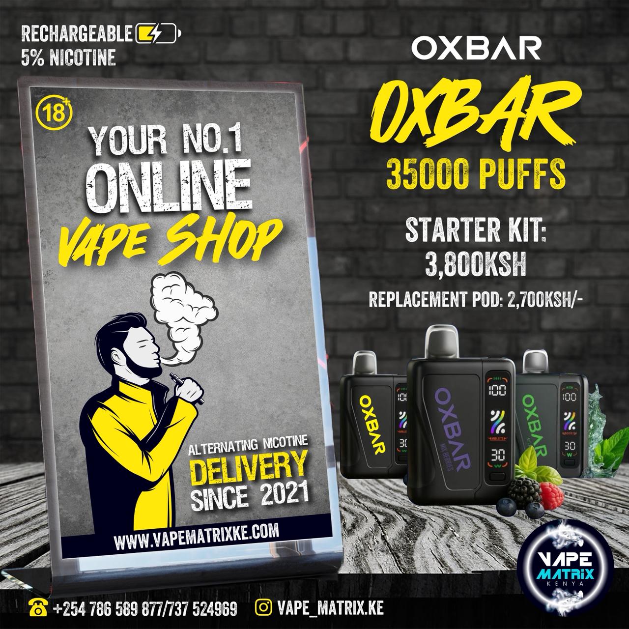 OXBAR SVOPP 35000 PUFFS