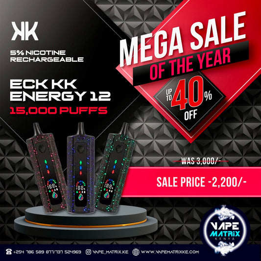 ECK KK ENERGY 12 15,000 PUFFS 5% nic